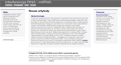 Desktop Screenshot of mirnalab.info